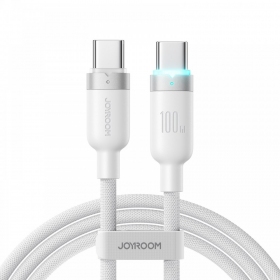 Cavo USB-C Joyroom S-A63 USB-C a USB-C 1.2 m 100 W bianco
