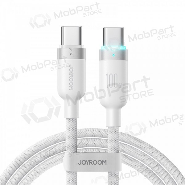 Cavo USB-C Joyroom S-A63 USB-C a USB-C 1.2 m 100 W bianco