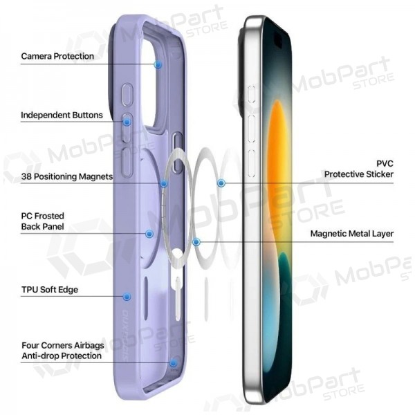 Custodia per Apple iPhone Air - Dux Ducis Yind (viola)