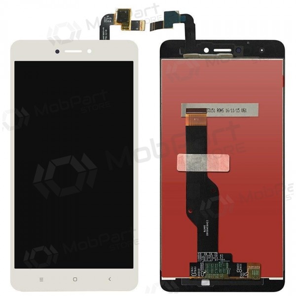 Xiaomi Redmi Note 4X (BV055FHM-N00-1909-R1.0) schermo / display (bianca)