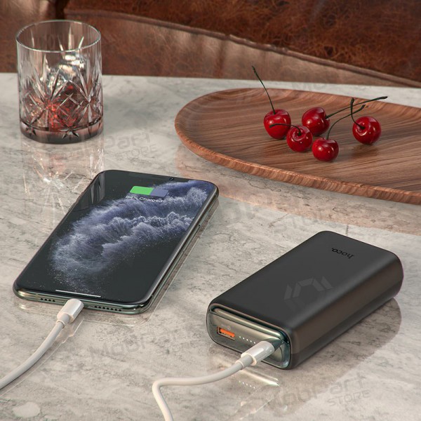 Batteria esterna Power Bank Hoco Q1A Type-C PD 20W+Quick Charge 3.0 (3.0A) 20000mAh nero Batteria esterna Power Bank Hoco Q1A Type-C PD 20W+Quick Charge 3.0 (3.0A) 20000mAh nero