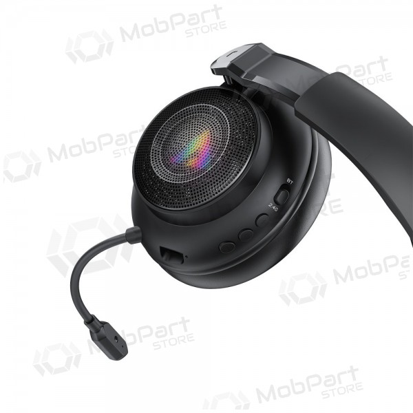 Cuffie wireless Acefast H15 Gaming over-ear con microfono USB-C nere