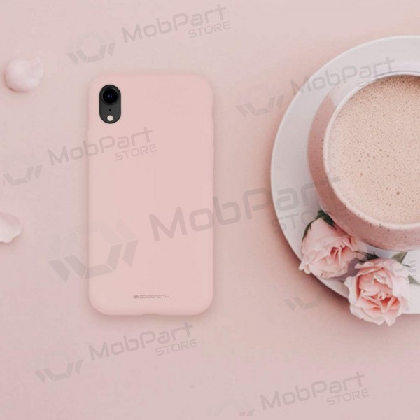 Custodia per Samsung Galaxy A22 4G Mercury - Silicone Case (sabbia rosa)