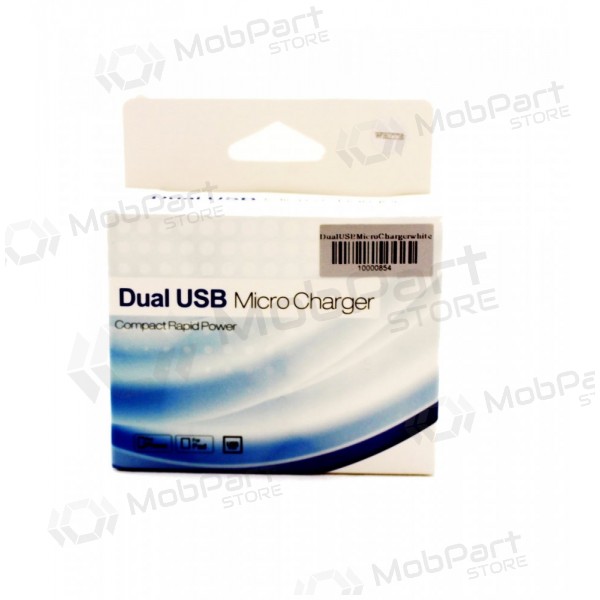Caricatore per auto (USB) (big/long) bianca (0.6A)