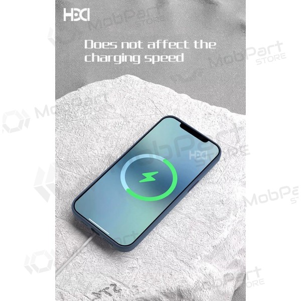 Custodia HDD Silicone MagSafe Case Samsung S908 S22 Ultra 5G nero