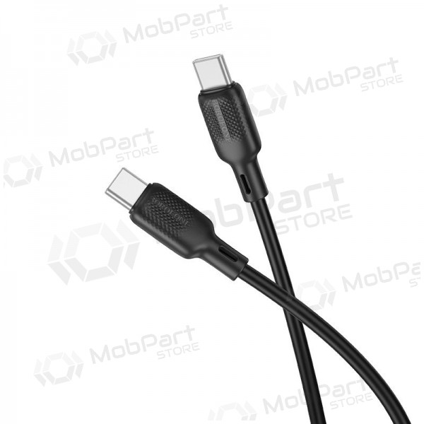 USB cavo Borofone BX113 60W USB-C to USB-C 2.0m nero