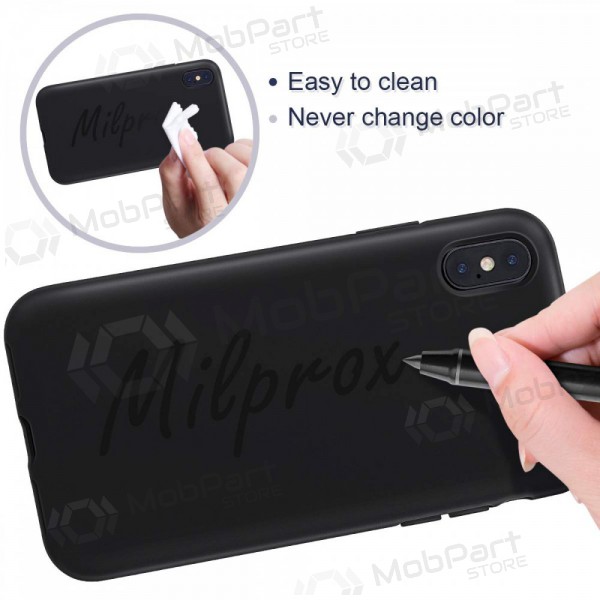 Custodia per Apple iPhone 11 Pro - Liquid Silicone - 2.0mm (nero)