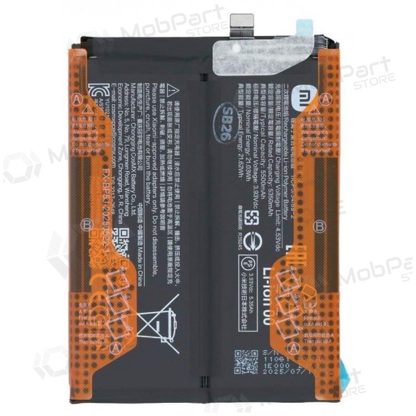 Batteria per Xiaomi 15T, accumulatore (BP5J) (originale)