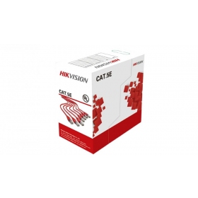 Cavo di rete Hikvision UTP 5E (Conduttore 0.50mm, bobina 305m) DS-1LN5E-S
