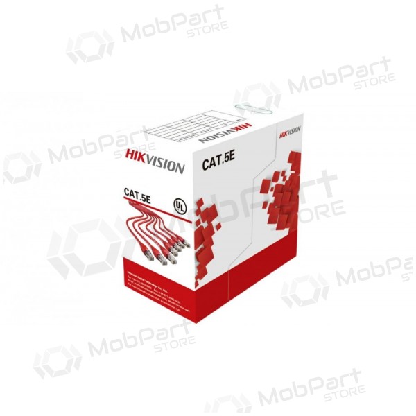 Cavo di rete Hikvision UTP 5E (Conduttore 0.50mm, bobina 305m) DS-1LN5E-S
