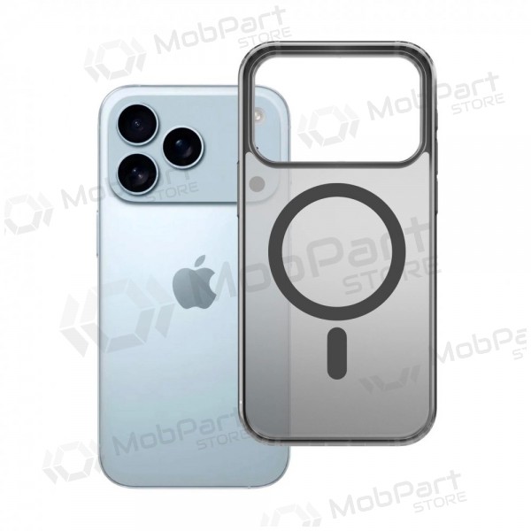 Custodia per Apple iPhone 17 Pro, 18 Pro - 3mk Frosty MagCase (nera)
