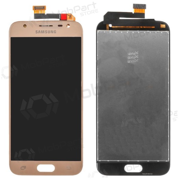 Samsung J330F Galaxy J3 (2017) schermo / display (d'oro)
