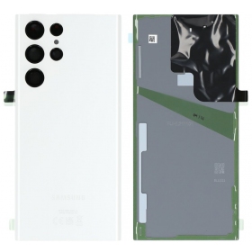 Cover posteriore per Samsung Galaxy S22 Ultra (bianco) (originale)