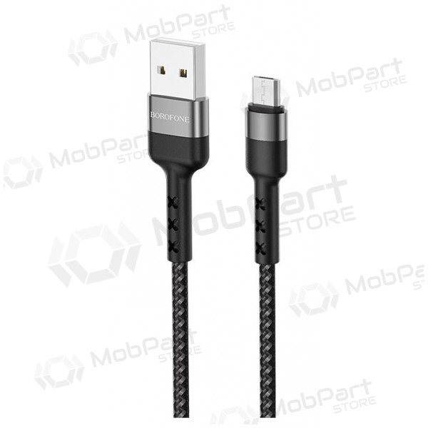 USB cavo Borofone BX34 microUSB 1.0m (nero)
