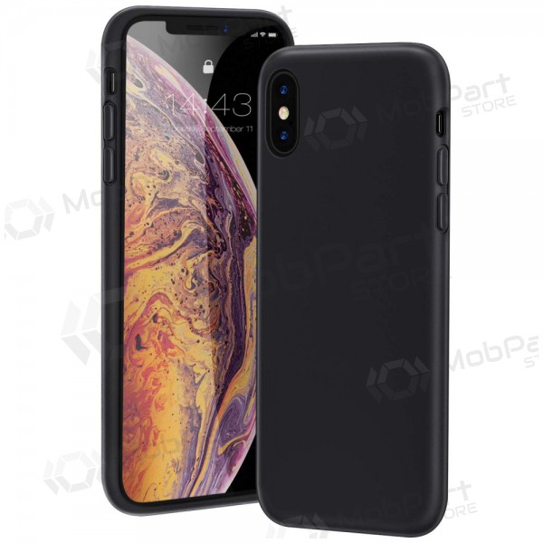 Custodia per Apple iPhone 11 Pro - Liquid Silicone - 2.0mm (nero)