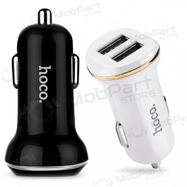 Caricatore per auto HOCO Z1 Dual USB (5V 2.1A) (nero)