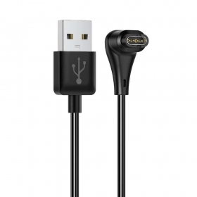 Cavo Reach USB-A to Garmin Watch 1.0m nero