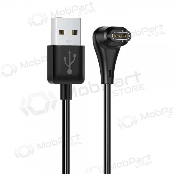 Cavo Reach USB-A to Garmin Watch 1.0m nero