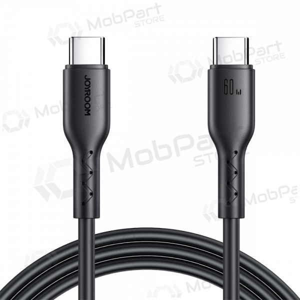 USB cavo Joyroom SA26-CC3 USB-C to USB-C 60W 1.0m nero