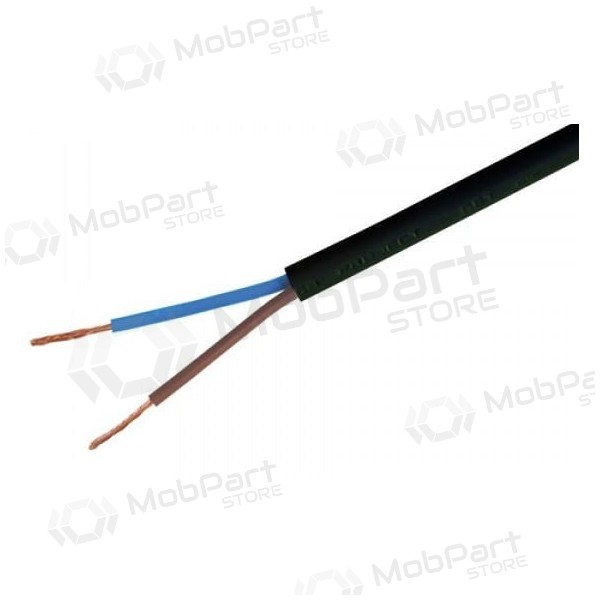 Cavo flessibile Lietkabelis OMY BVV-LL 2x2.5 mm² di rame bobina 100 m.