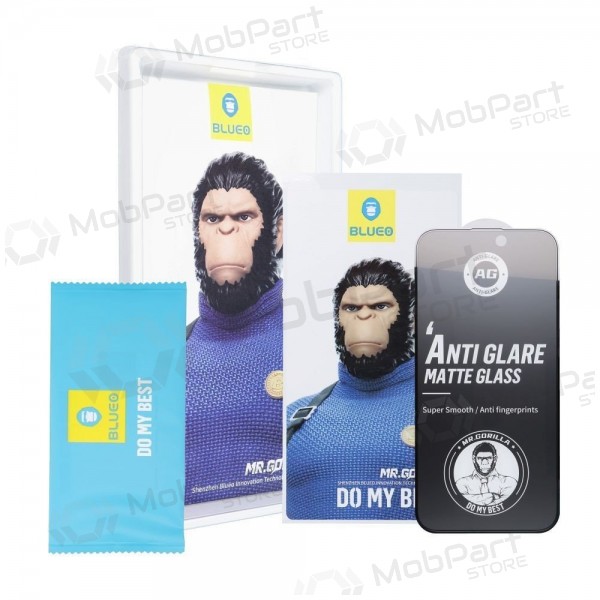Vetro protettivo per Apple iPhone 18 Pro - 5D Mr. Monkey Glass (Strong Matte)