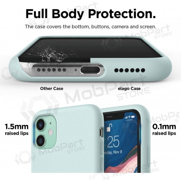 Custodia Samsung Galaxy A27 - Liquid Silicone - 1.5mm menta