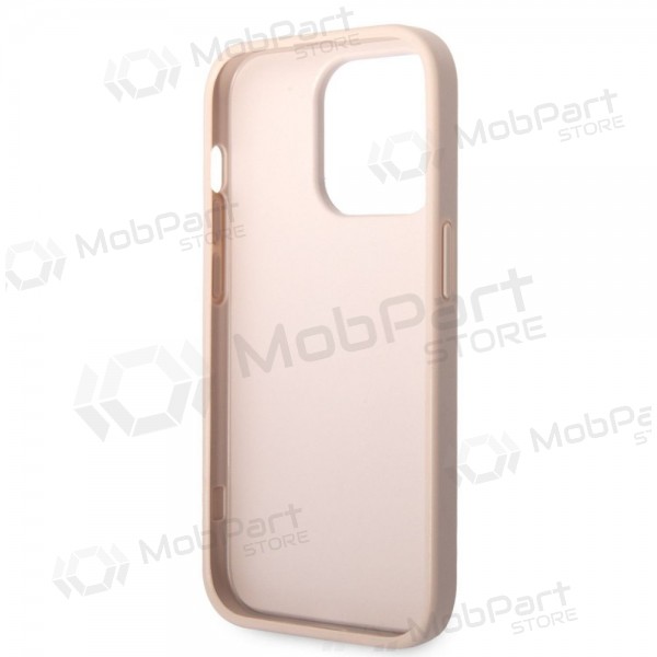 Custodia per Apple iPhone 14 Pro Max - Guess PU 4G Metal Logo (rosa)