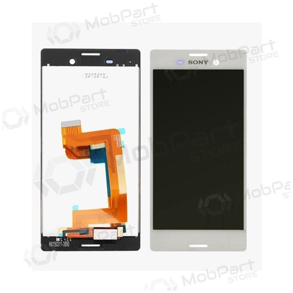 Sony Xperia M4 Aqua E2303 / Xperia M4 Aqua E2306 / M4 Aqua E2312 schermo / display (bianca) - Premium