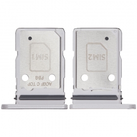 Supporto per scheda SIM Samsung Galaxy A37 5G (bianco) (originale)