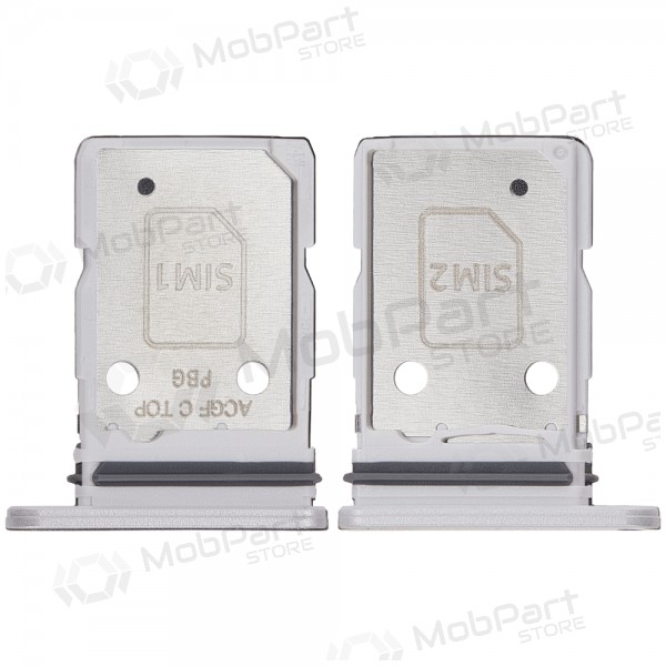 Supporto per scheda SIM Samsung Galaxy A37 5G (bianco) (originale)