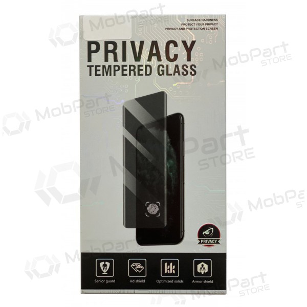 LCD apsauginis stikliukas Full Privacy Samsung S721 S24 FE nero