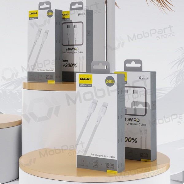 Cavo USB-C Dudao L9CMax USB-C a USB-C 2 m 240 W nero
