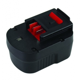 Batteria Black+Decker A1712 per utensili da 12V 2Ah Ni-MH (sostitutiva)