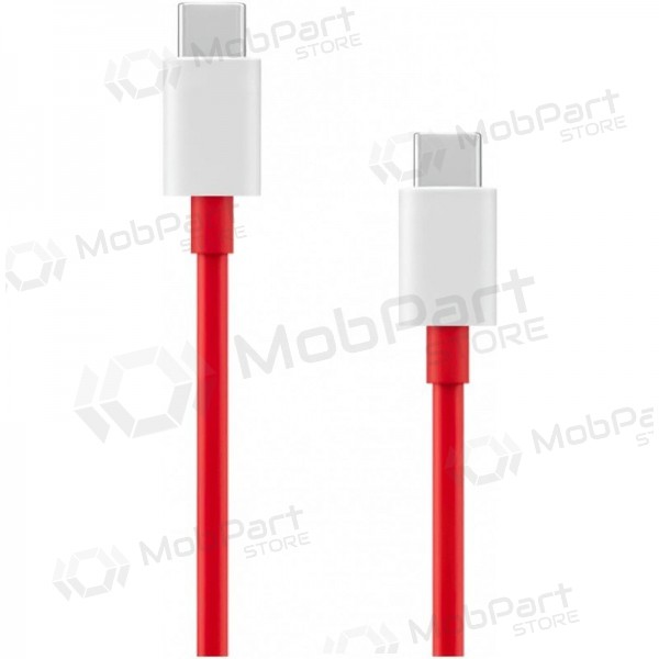 Caricabatterie per telefono OnePlus SuperVOOC 120 W USB-C + USB-A GaN PD QC PPS bianco.