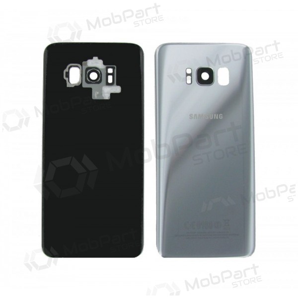 Samsung G955F Galaxy S8 Plus coperchio batteria posteriore d'argento (Arctic Silver) (service pack) (originale)