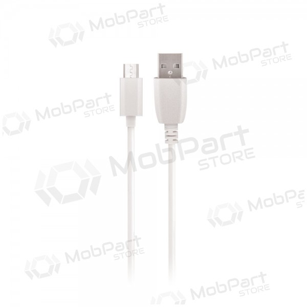 USB cavo Maxlife microUSB (bianca) 1.0m