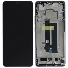 Xiaomi Poco X6 Pro 5G schermo / display (grigio) (con una cornice) (originale)