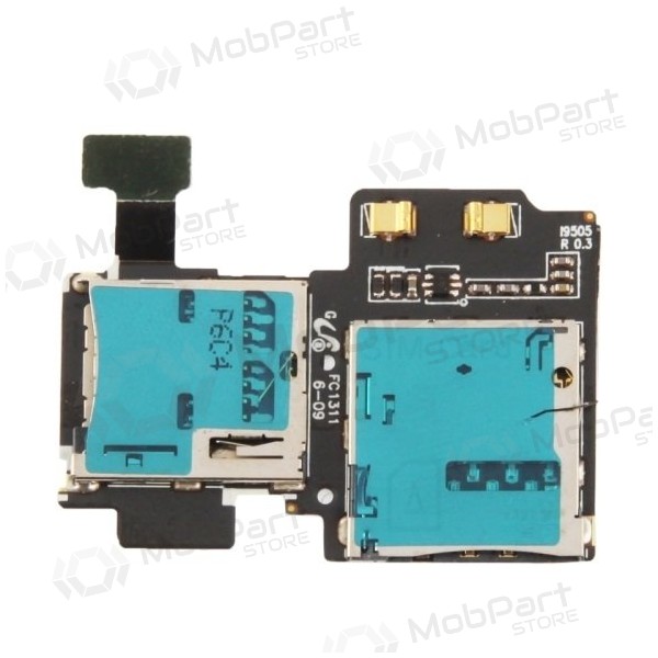 Samsung i9500 Galaxy S4 / i9505 Galaxy S4 SIM e microSD cartas lizdo connettore Samsung i9500 Galaxy S4 / i9505 Galaxy S4 SIM e microSD cartas lizdo connettore
