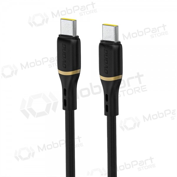 Cavo USB-C Dudao L25C USB-C a USB-C 1 m 60 W nero