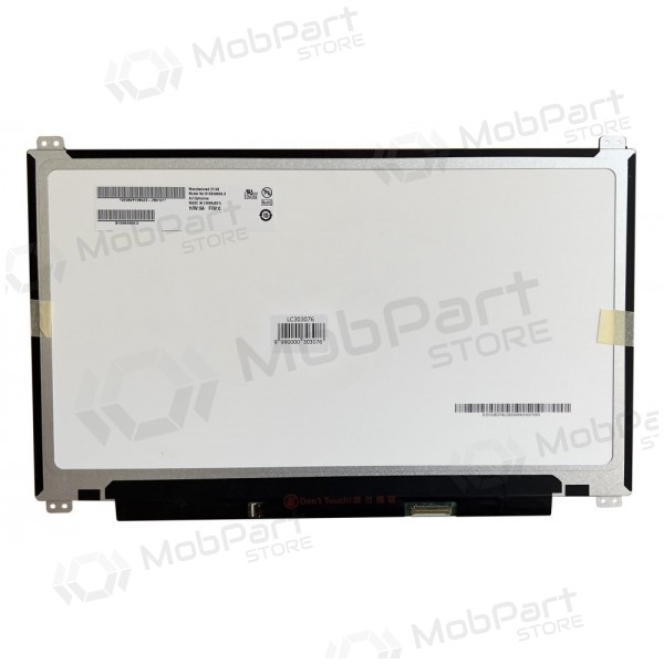 Matrica 13.3“ 1920x1080 FULL HD, LED, IPS, SLIM, matinis, 40pin narrow (dešinėje) EDP, A+
