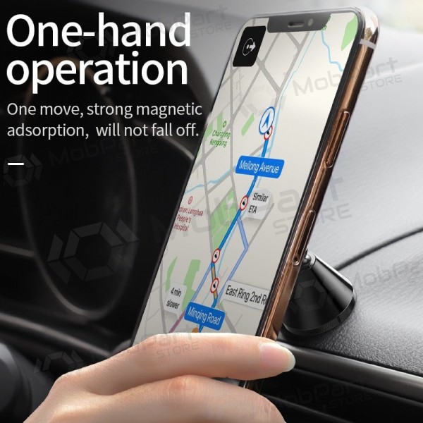 Porta cellulare da auto HOCO CA46 (dashboard mounting, magnetic fixing, black)
