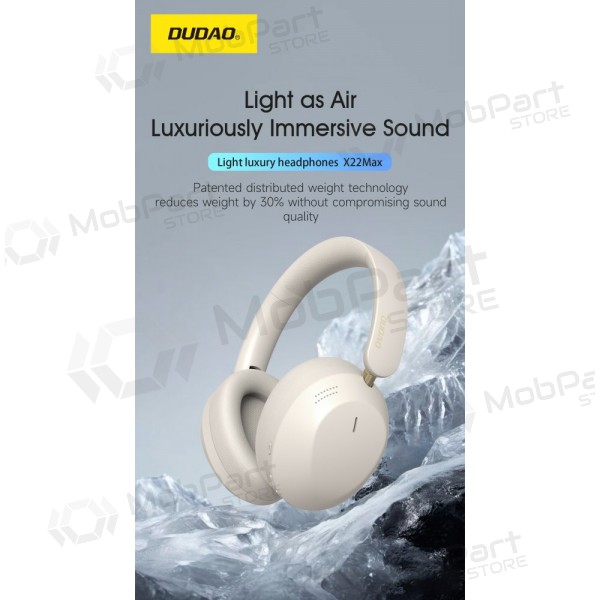Cuffie wireless con microfono Dudao X22Max Bluetooth nere