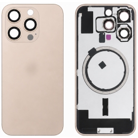 Cover posteriore per Apple iPhone 16 Pro (oro) (Premium)