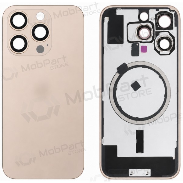 Cover posteriore per Apple iPhone 16 Pro (oro) (Premium)