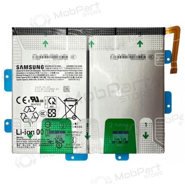 Batteria per Samsung Galaxy Tab S10 FE, accumulatore (originale)