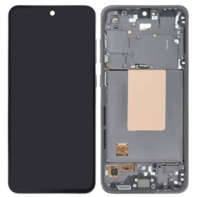 Schermo Samsung Galaxy S24 FE (grafite) (con cornice) (Premium)