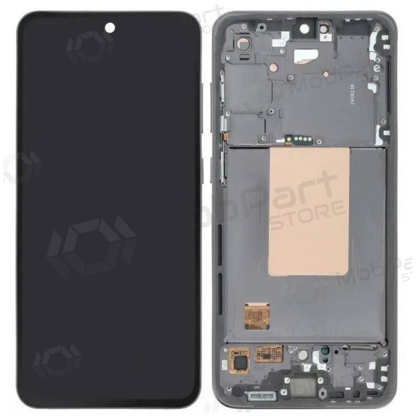 Schermo Samsung Galaxy S24 FE (grafite) (con cornice) (Premium)