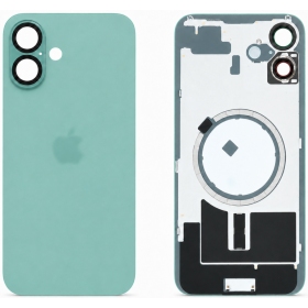 Cover posteriore per Apple iPhone 16 (turchese) (Premium)