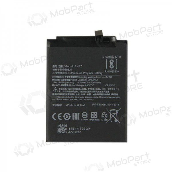 Batteria, accumulatore Xiaomi Redmi Mi A2 Lite, Redmi 6 Pro (BN47)
