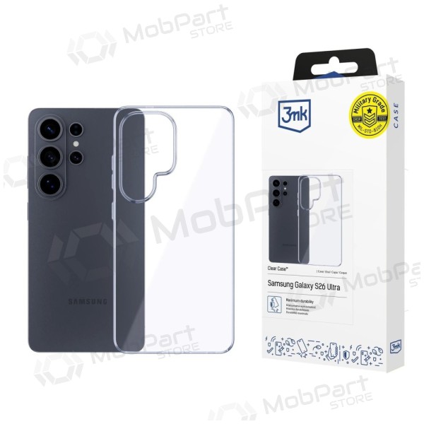 Custodia per Samsung Galaxy S26 Ultra "3mk Clear Case" (trasparente)